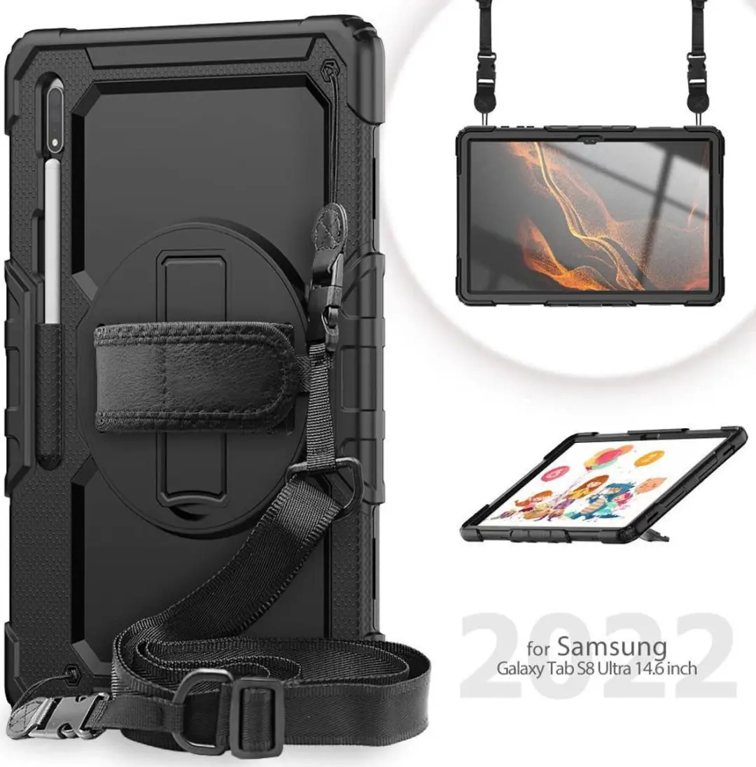 Selected Hoes Samsung Galaxy Tab S8 Ultra - 14.6" - Zwart