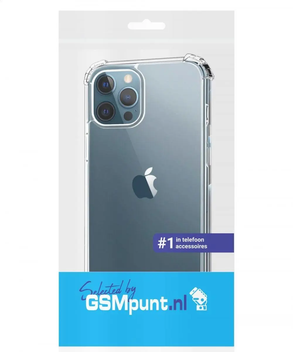 Selected by GSMpunt Hoesje iPhone 12 Pro - Transparant - afbeelding 6 van 6