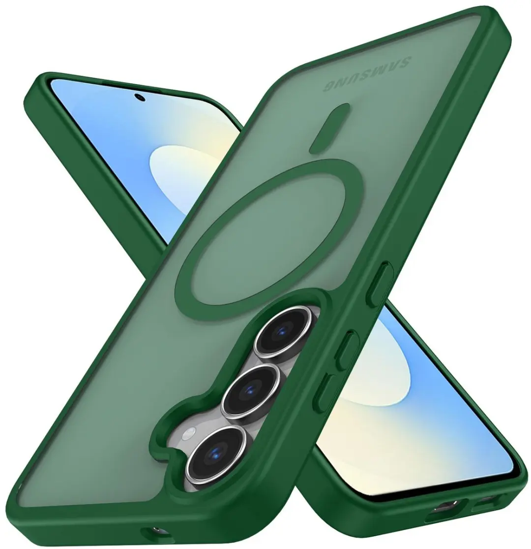Selected Hoesje Samsung Galaxy S25 FE MagSafe Groen