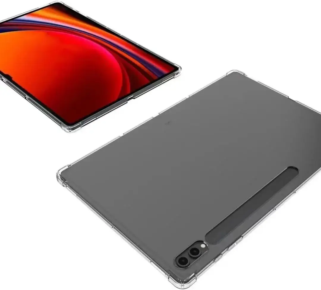 Samsung Galaxy Tab S9 Ultra Schokbestendige TPU Hoes - Transparant