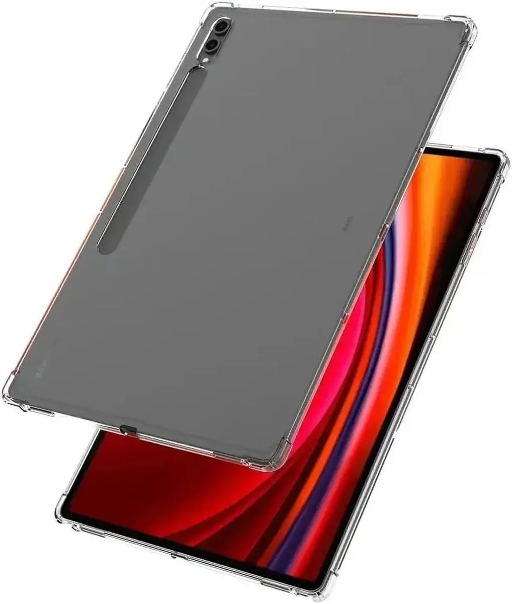 Samsung Galaxy Tab S9 Ultra Schokbestendige TPU Hoes - Transparant