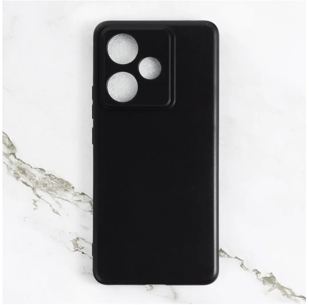 Selected Realme GT 7T Hoesje - Zwart Dun TPU