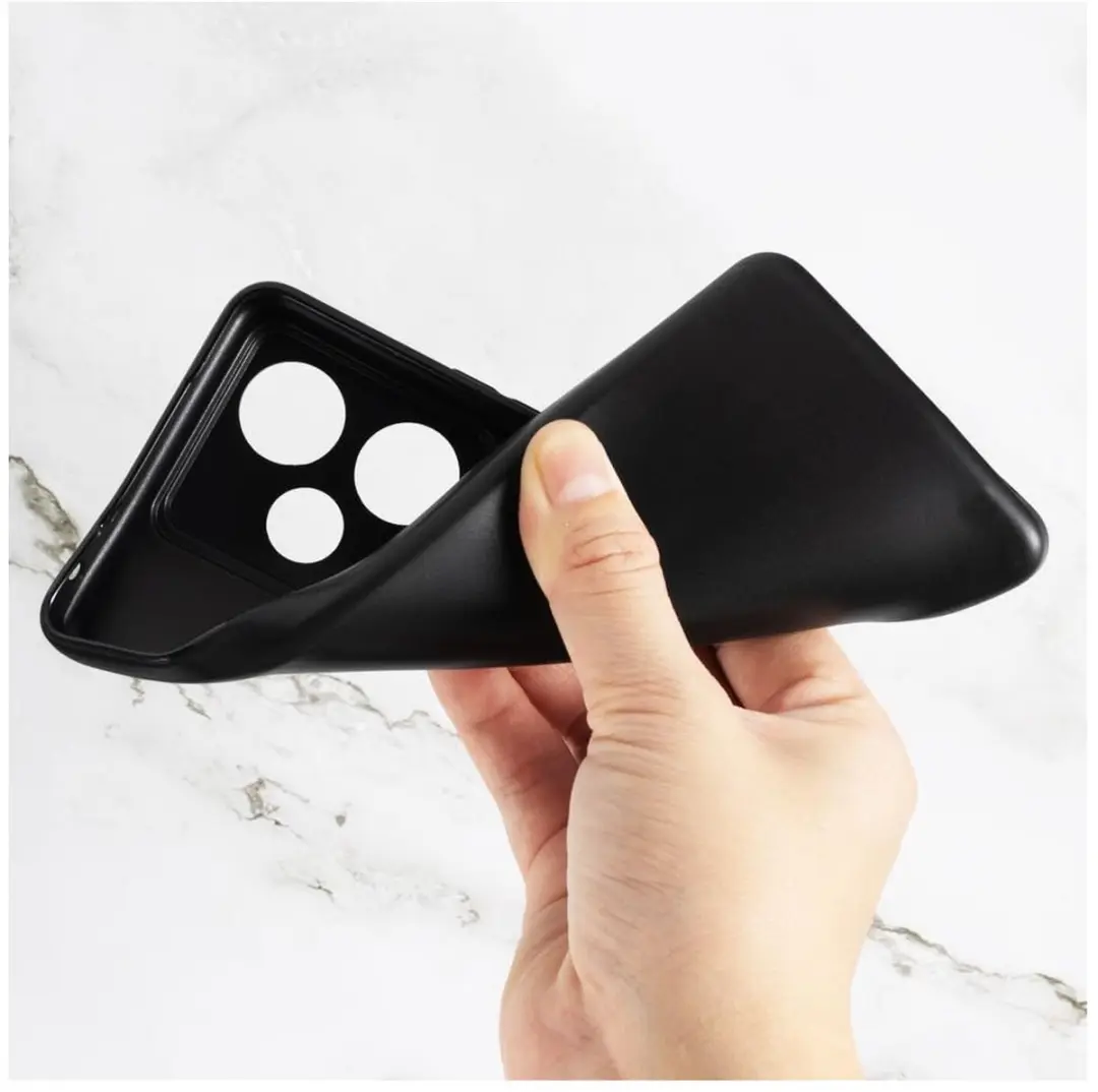 Selected Realme GT 7T Hoesje - Zwart Dun TPU