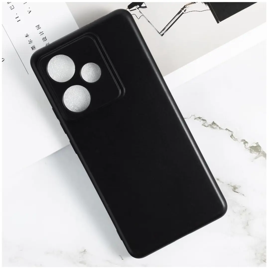 Selected Realme GT 7T Hoesje - Zwart Dun TPU - afbeelding 6 van 6
