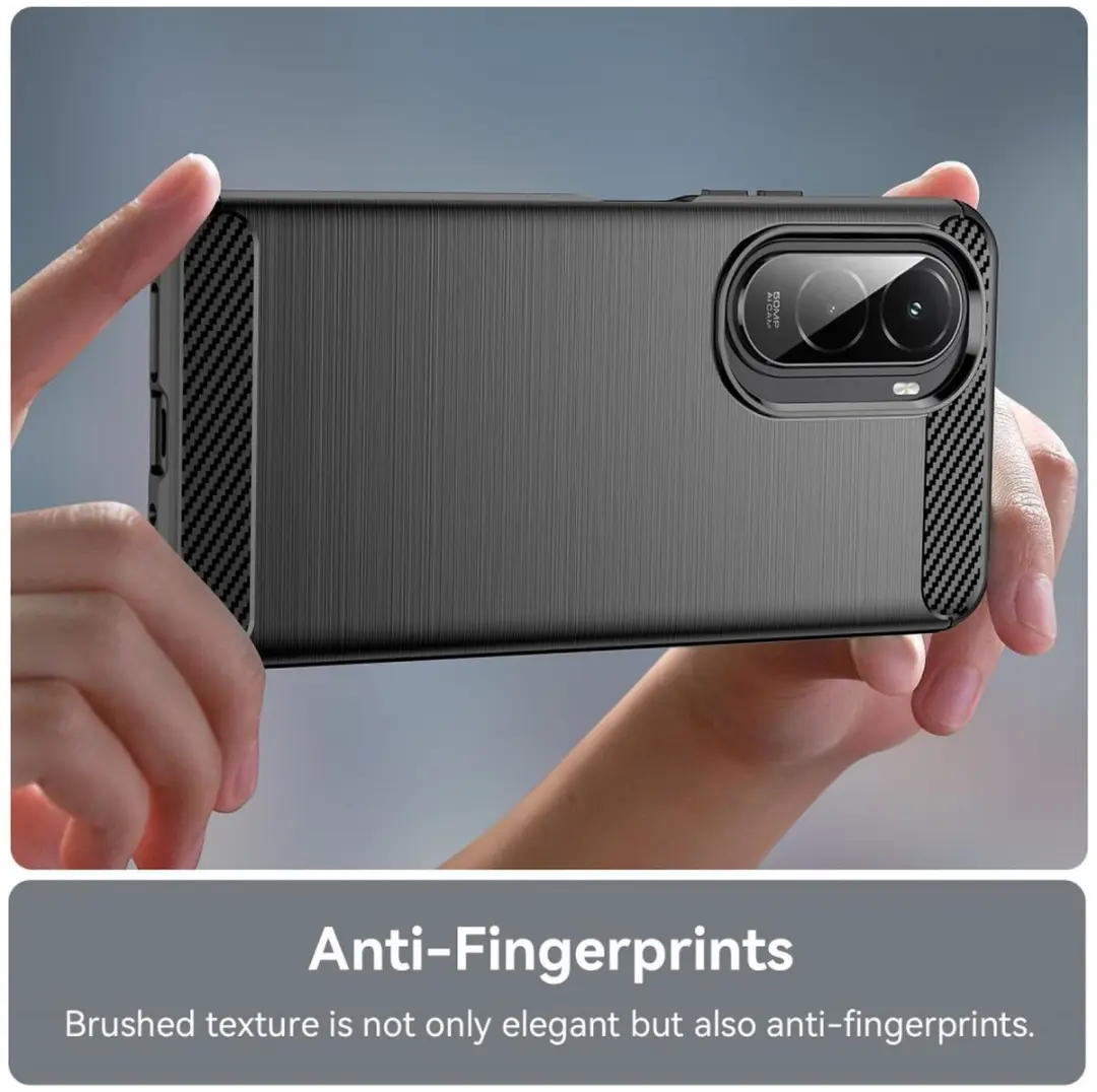 Selected TPU Hoesje Xiaomi Poco M7 - Zwart