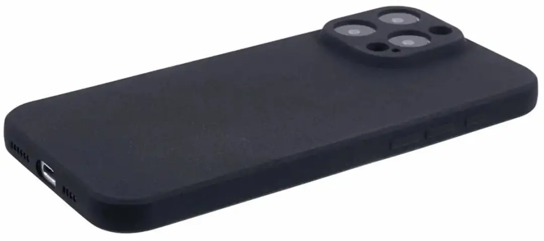 Selected Hoesje iPhone 16 Pro Camera Bescherming - Zwart
