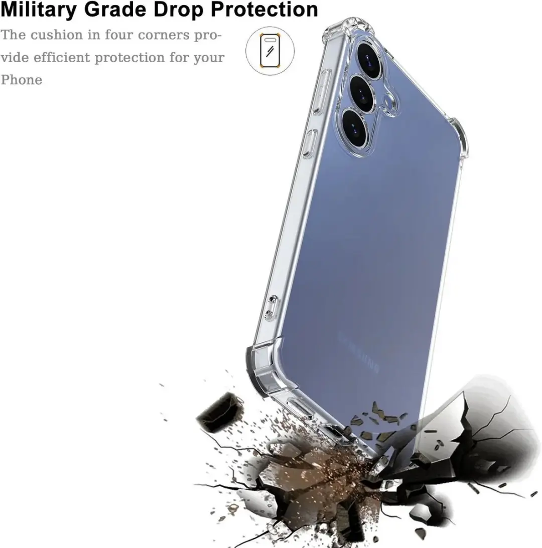 Selected Transparant Hoesje Samsung Galaxy S25 - Schokbestendig