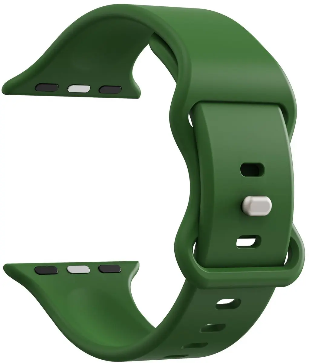 Selected SBG Siliconen Horlogeband Apple Watch SE 40mm - S/M - Alfalfa