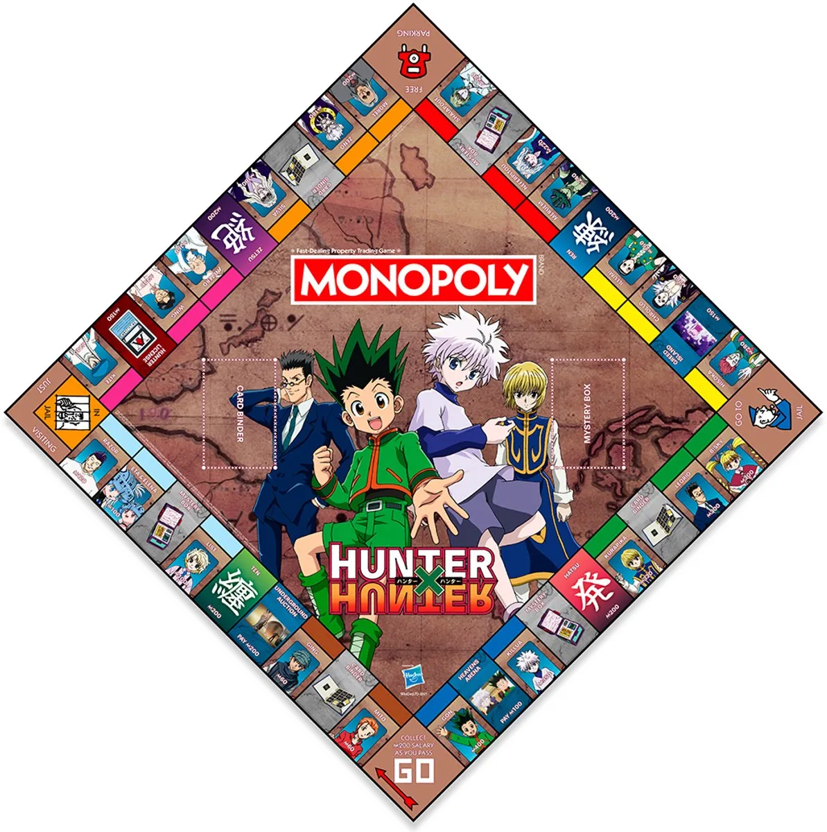 Winning Moves Monopoly Hunter x Hunter - Bordspel - 2-6 Spelers