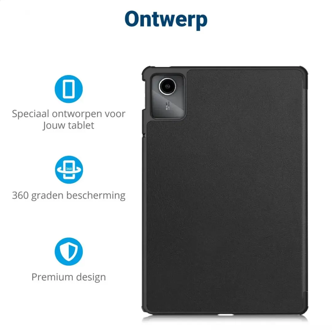Selected Tablethoes Lenovo Tab M11 Book Case - Zwart