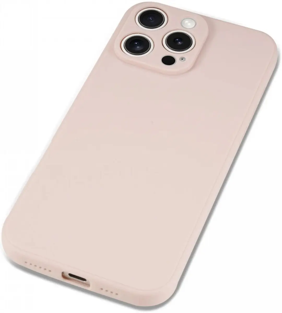 Selected by GSMpunt.nl iPhone 16 Pro Max Hoesje Roze - Dun TPU