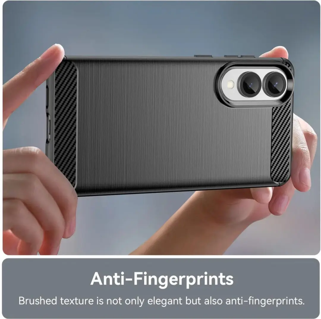 Selected TPU Hoesje Samsung Galaxy S25 Edge - Zwart