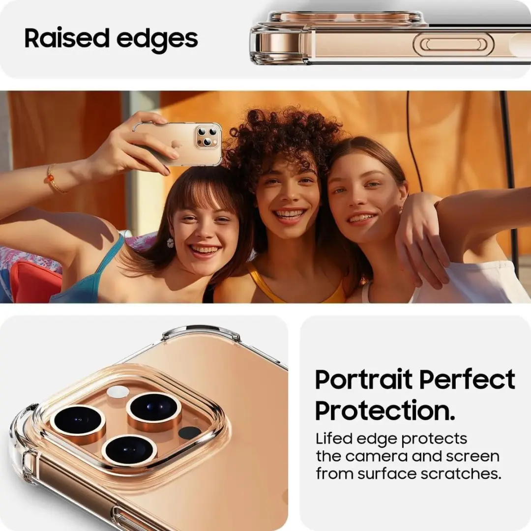 Selected Transparant Hoesje iPhone 15 Pro Max - Schokbestendig