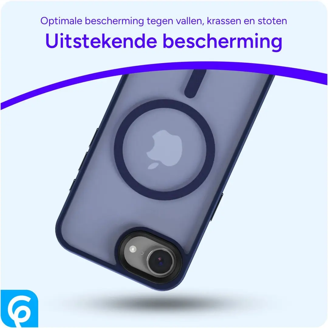 Selected Hoesje iPhone 17e/16e MagSafe Blauw