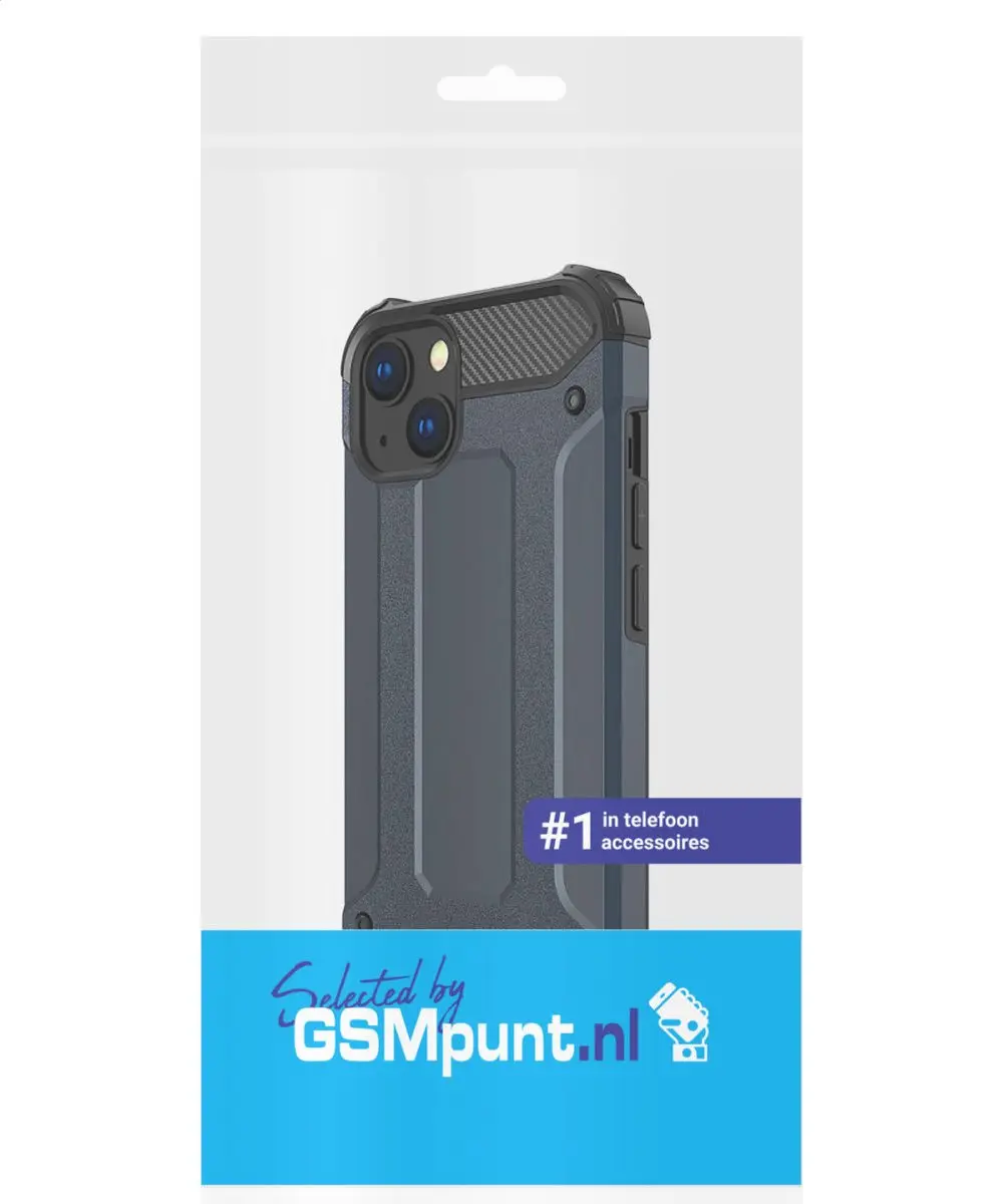 Selected by GSMpunt.nl iPhone 14 Hoesje - Schokbestendig Zwart