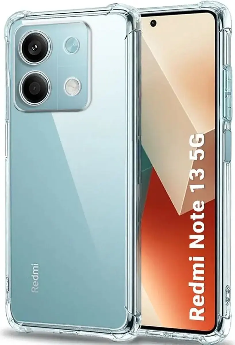 Selected Transparant TPU Hoesje Xiaomi Redmi Note 13 5G