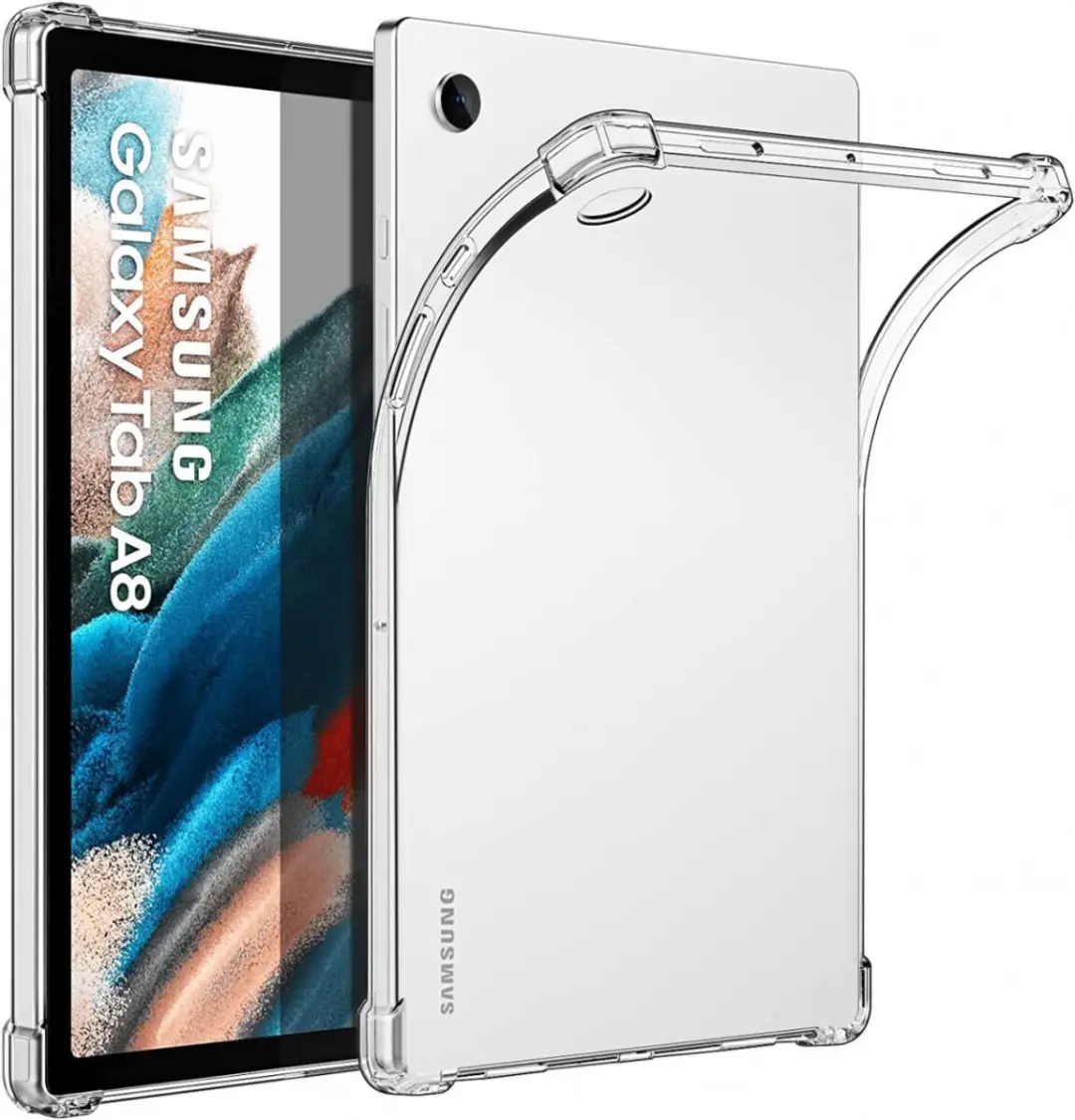 Selected Schokbestendige TPU Hoes Samsung Galaxy Tab A8 10.5" - Transparant