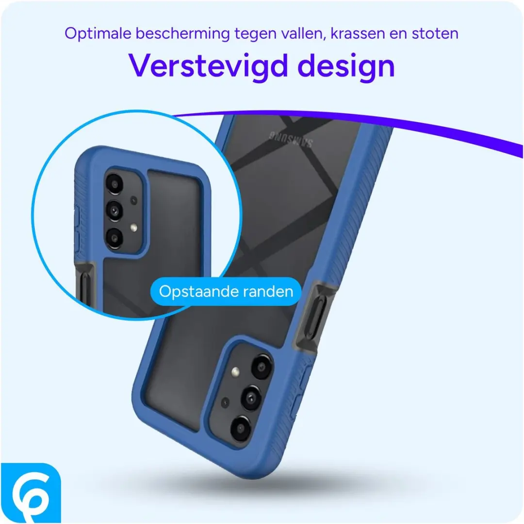 Selected Hoesje Samsung Galaxy A13 - Full Protect Blauw - afbeelding 6 van 6