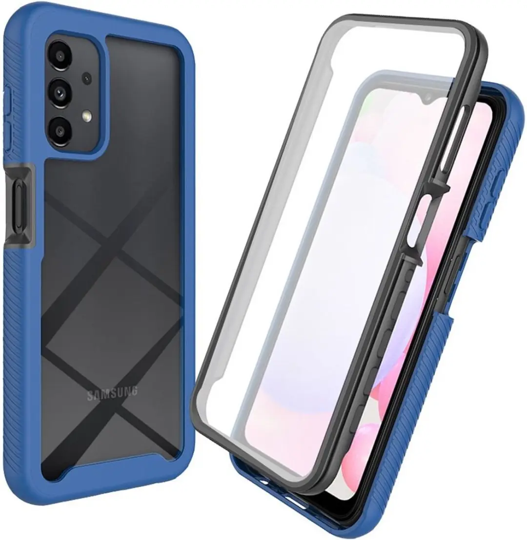 Selected Hoesje Samsung Galaxy A13 - Full Protect Blauw