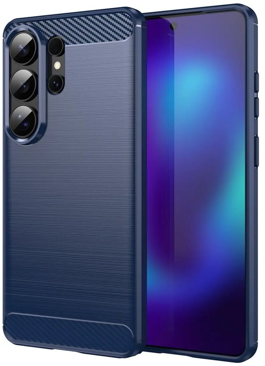 Selected Geborsteld TPU Hoesje Samsung Galaxy S26 Ultra