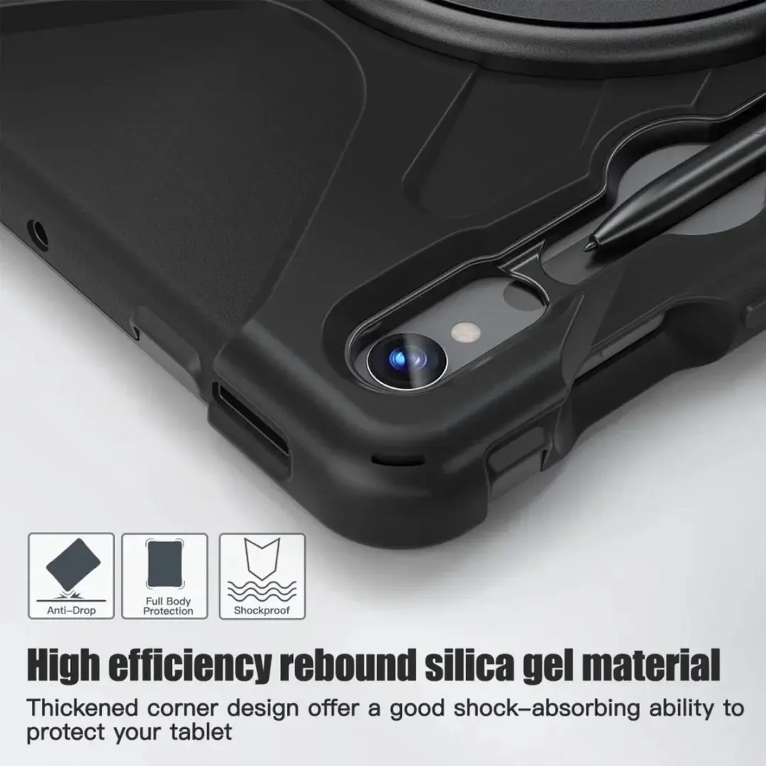 Selected Back Cover Samsung Galaxy Tab S10/S9 Plus - 12.4" - Zwart
