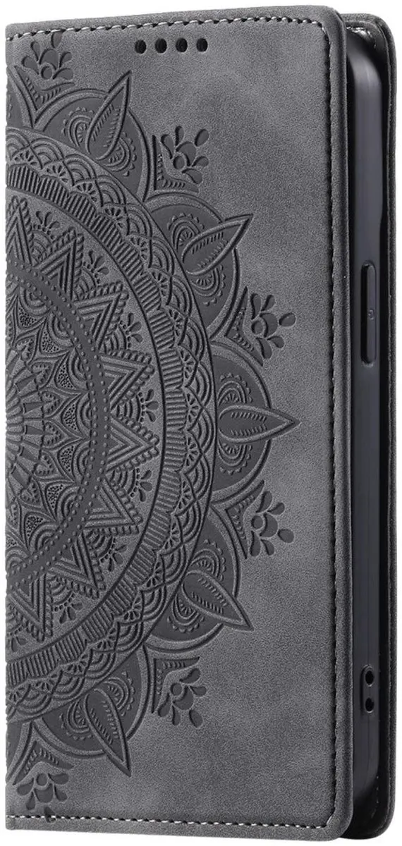 Selected Hoesje Mandala Book Case Samsung Galaxy A16 - 2 Pasjes - Zwart