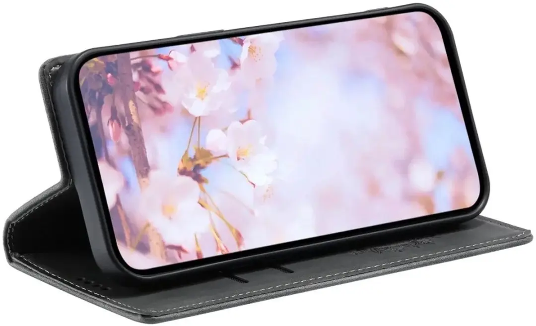 Selected Hoesje Mandala Book Case Samsung Galaxy A16 - 2 Pasjes - Zwart - afbeelding 6 van 6