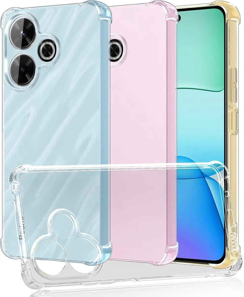Selected Transparant TPU Hoesje Xiaomi Redmi 13/Poco M6
