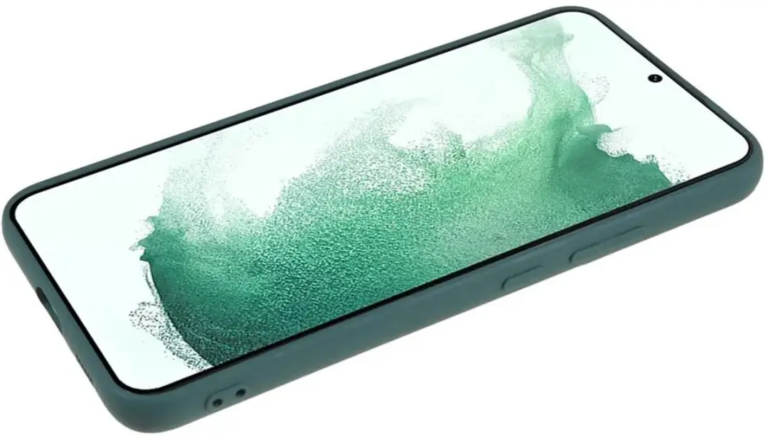 Selected Hoesje Samsung Galaxy S21 FE Groen - Dun Flexibel TPU