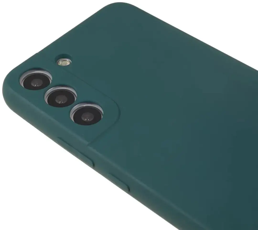 Selected Hoesje Samsung Galaxy S21 FE Groen - Dun Flexibel TPU