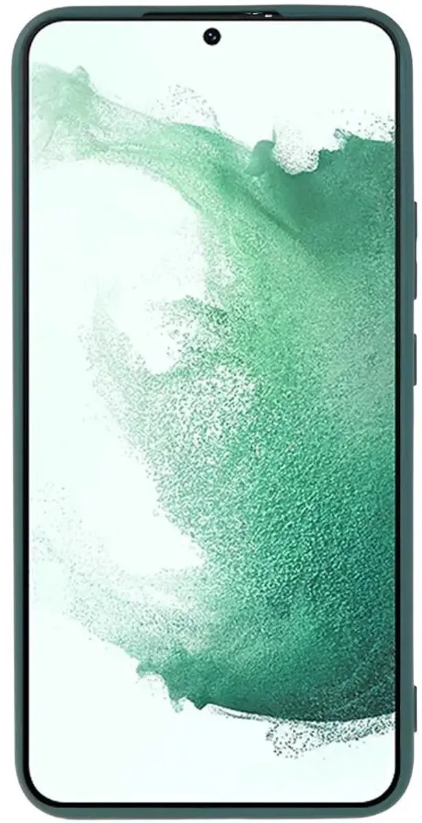 Selected Hoesje Samsung Galaxy S21 FE Groen - Dun Flexibel TPU