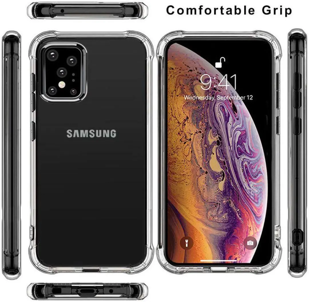 Selected Hoesje Schokbestendig Transparant Samsung Galaxy S20 Ultra