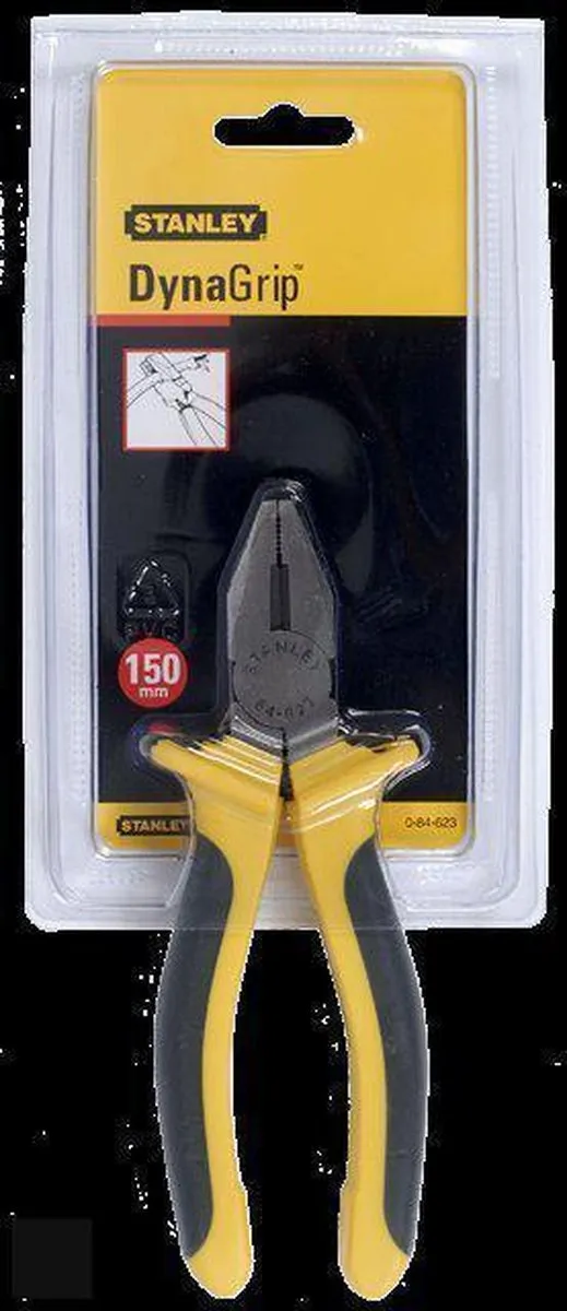 Stanley Combinatietang Bi-Materiaal 150mm