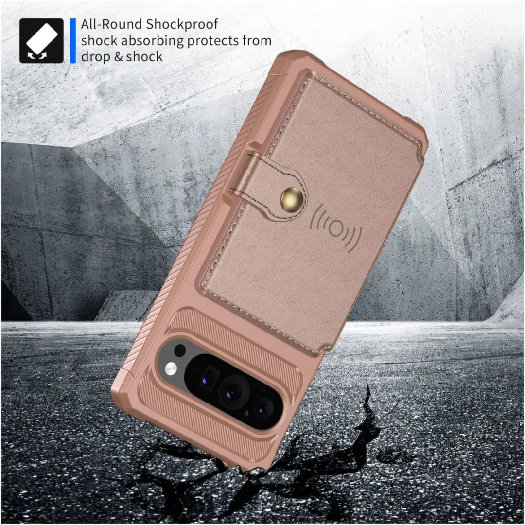 Selected Portemonnee Hoesje Google Pixel 10/10 Pro - Roze