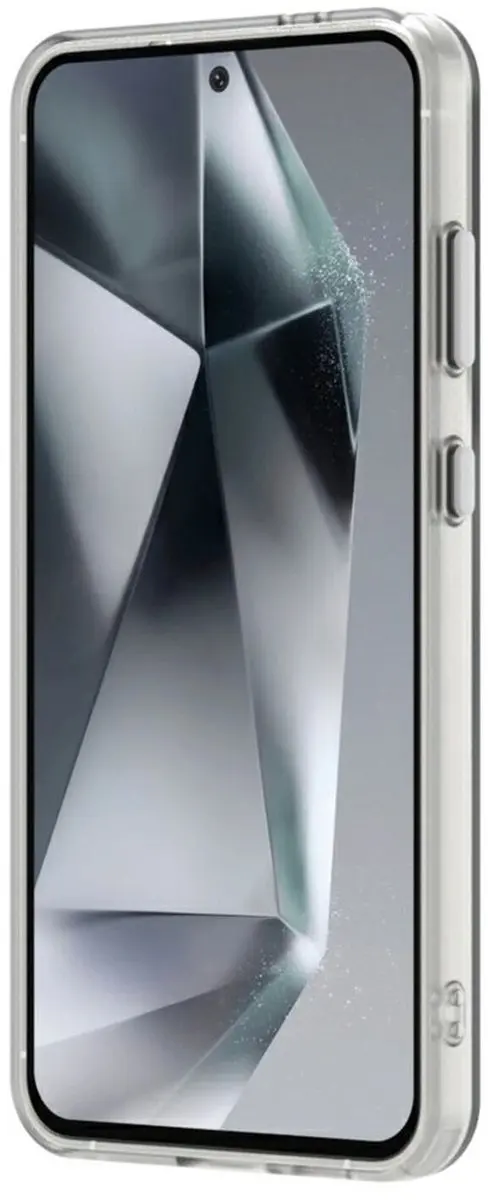 Selected MagSafe Backcover Hoesje Samsung Galaxy S24/S25 - Wit & Transparant - afbeelding 6 van 6