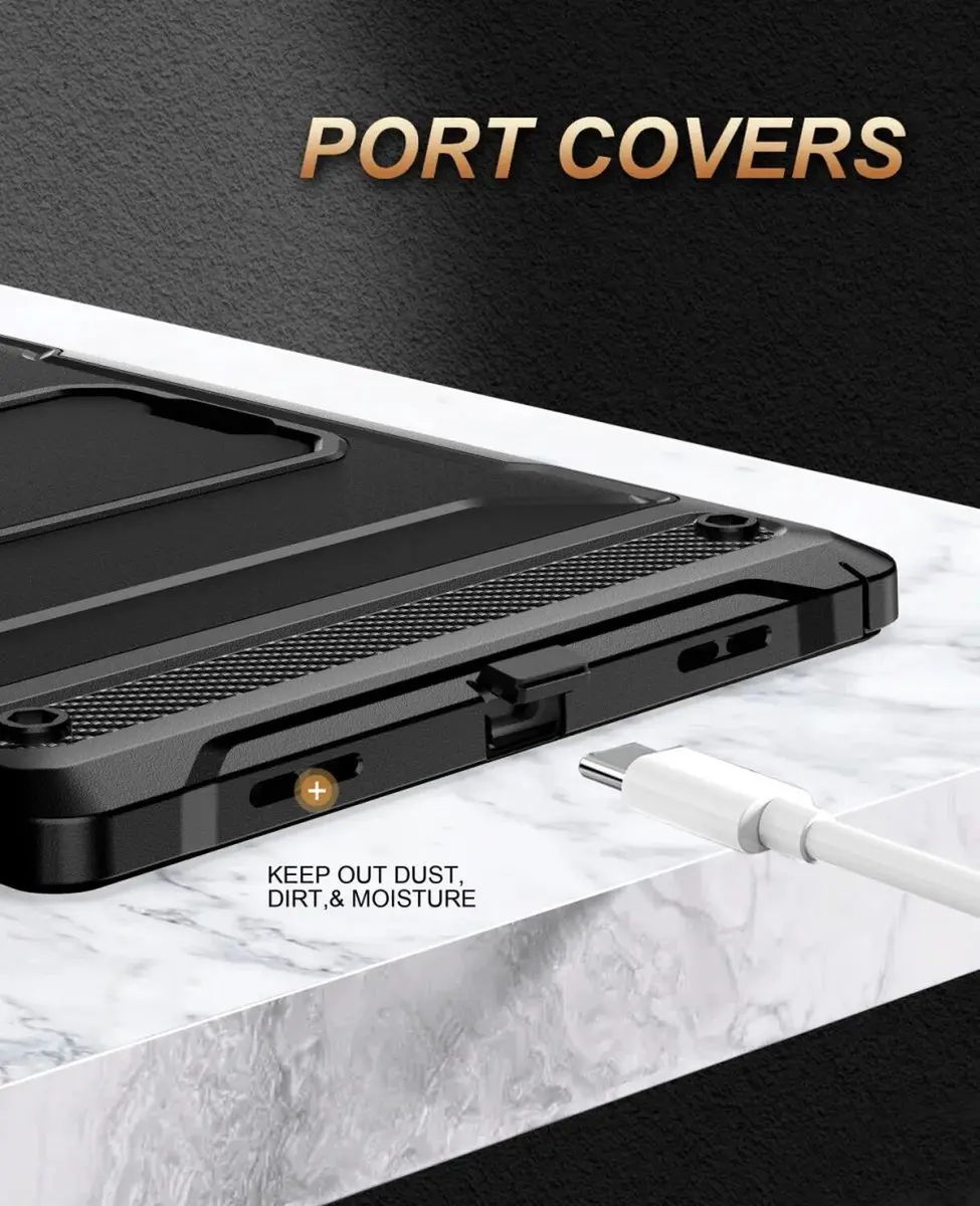 Selected Hoes Samsung Galaxy Tab A8 10.5" - Full Protect Zwart