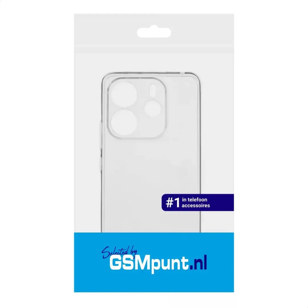 Selected Transparant TPU Hoesje Xiaomi Redmi Note 14 4G