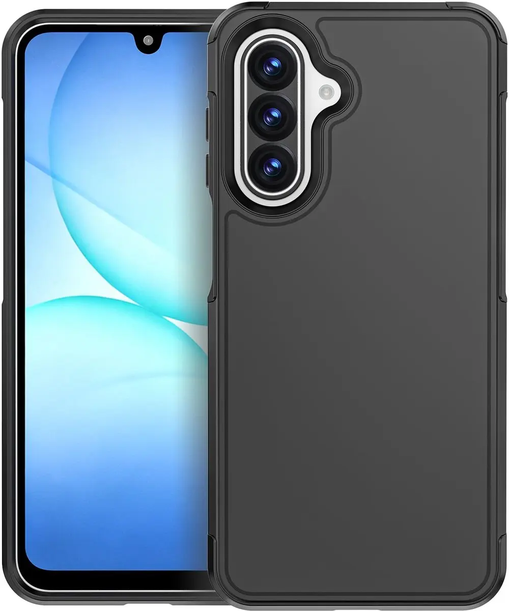 Selected Hoesje Samsung Galaxy A17 MagSafe - Dual-Layer Zwart - afbeelding 6 van 6