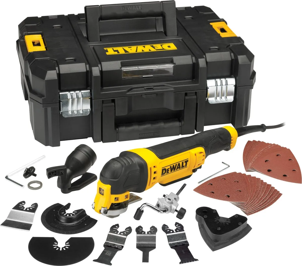 DeWalt DWE315KT Oscillerende Multitool - 300W - 39 Accessoires - afbeelding 6 van 6