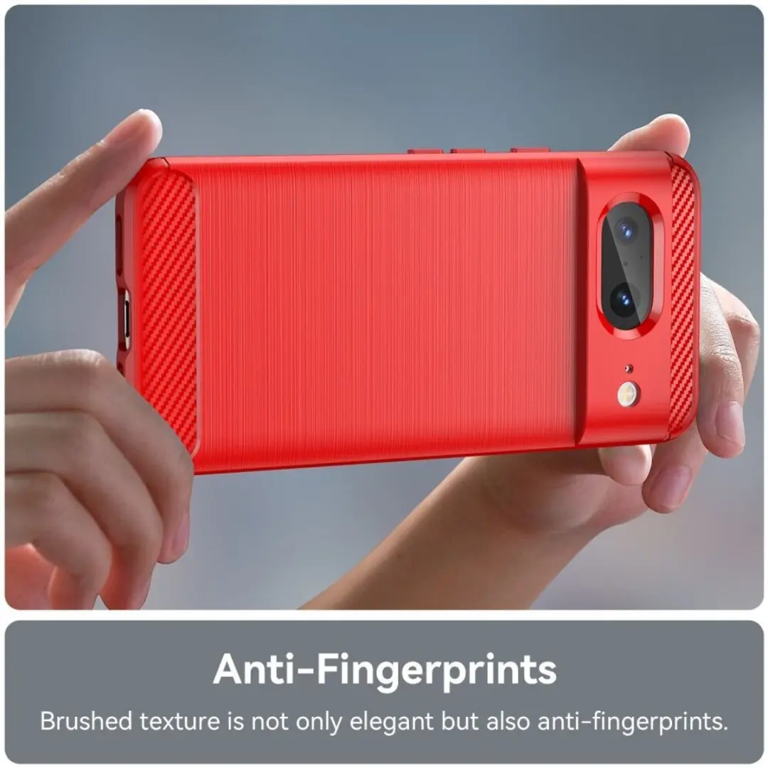 Selected by GSMpunt.nl TPU Hoesje Google Pixel 8 - Rood