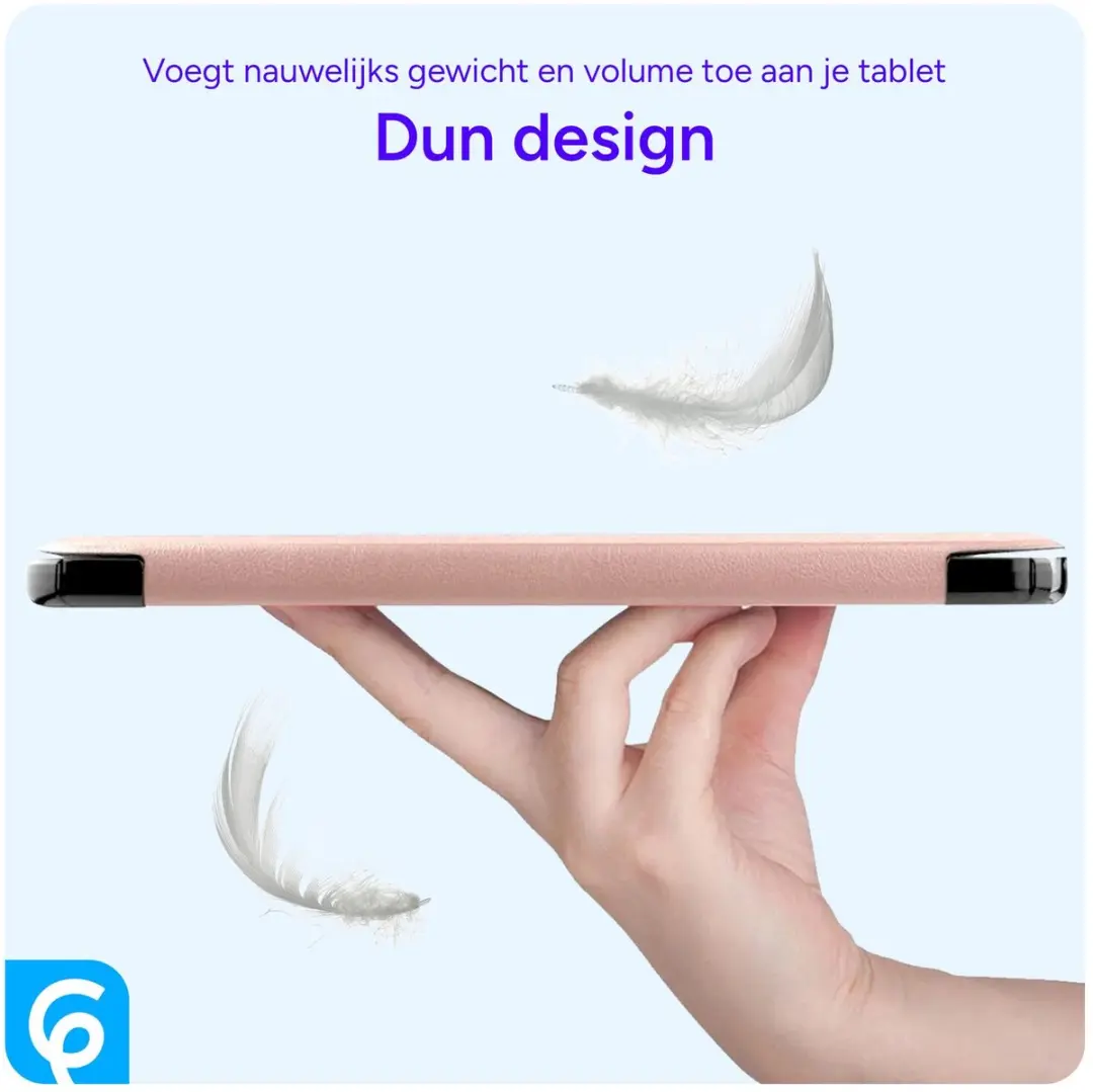 Samsung Galaxy Tab A8 2021 Tablethoes - Roze Goud