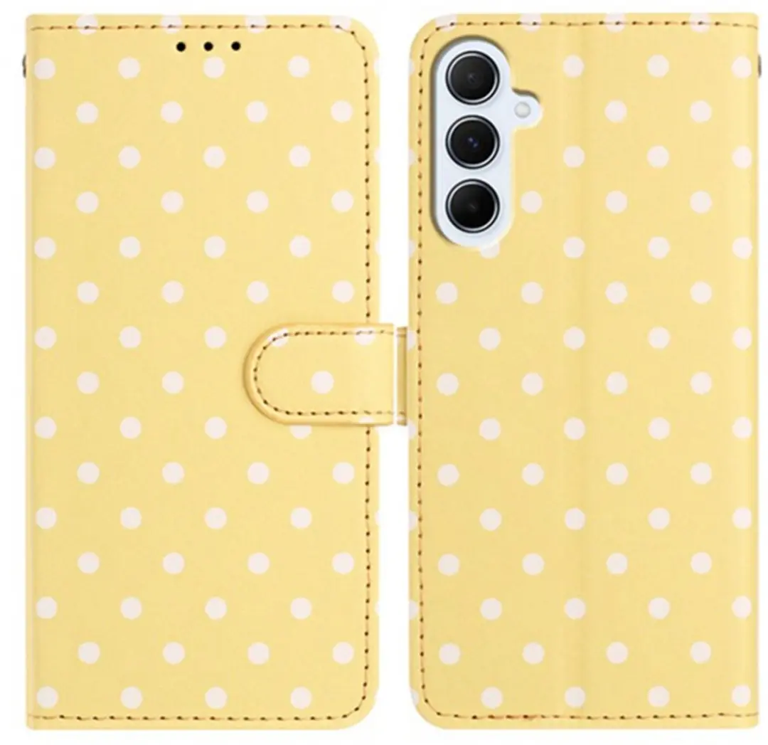 Selected Hoesje Samsung Galaxy A56 Polka Dot Wallet