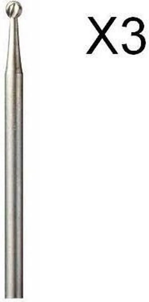 Dremel 107 Graveerfrees - 3 Stuks
