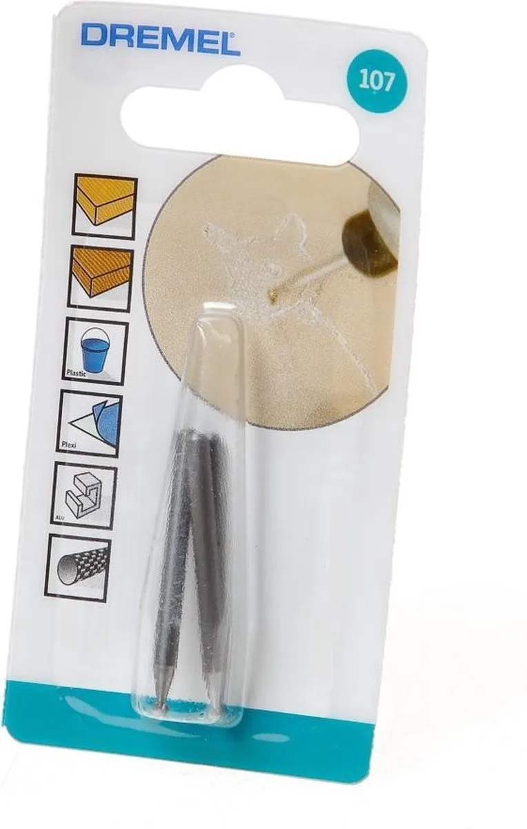 Dremel 107 Graveerfrees - 3 Stuks