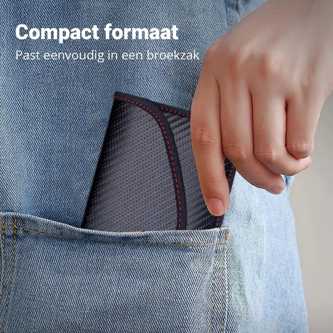 Selected SBG Faraday Bag Universele Blokkerende Telefoonzak - Carbon