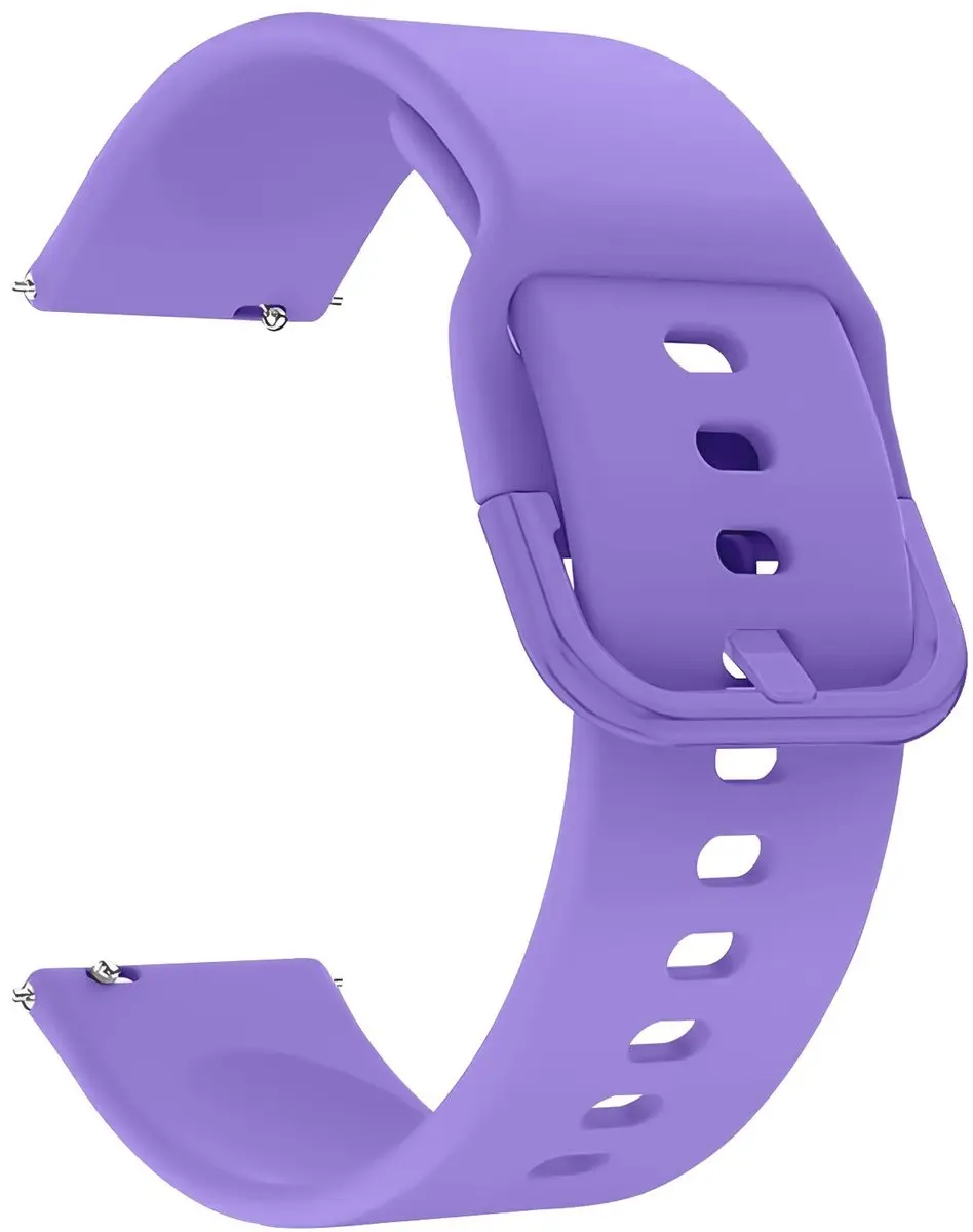 Selected SBG Universeel 22mm Horloge Bandje - Siliconen - Paars