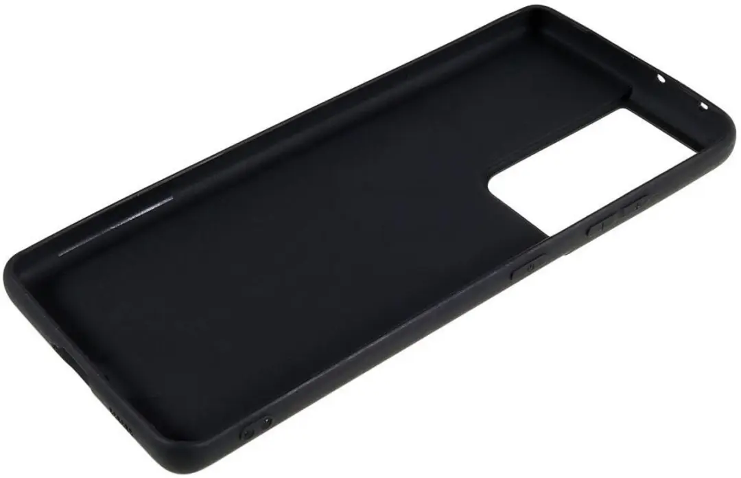 Selected by GSMpunt Samsung Galaxy S21 Ultra TPU Hoesje - Zwart
