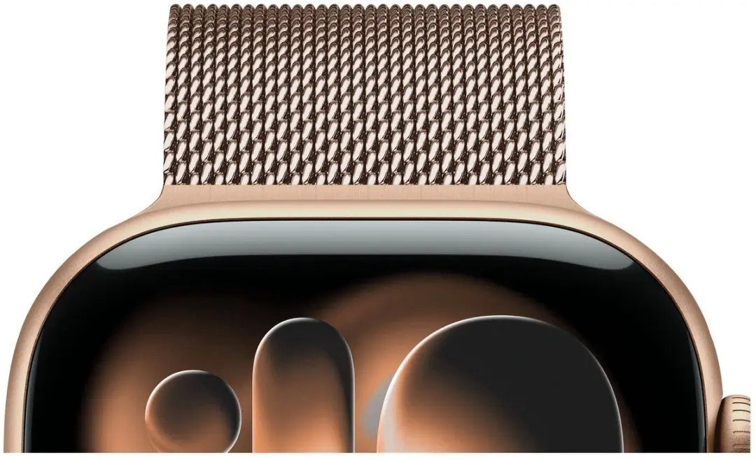 Selected SBG Milanees Horlogebandje Apple Watch - 38/40/41/42mm - Roestvrij Staal Rose Goud