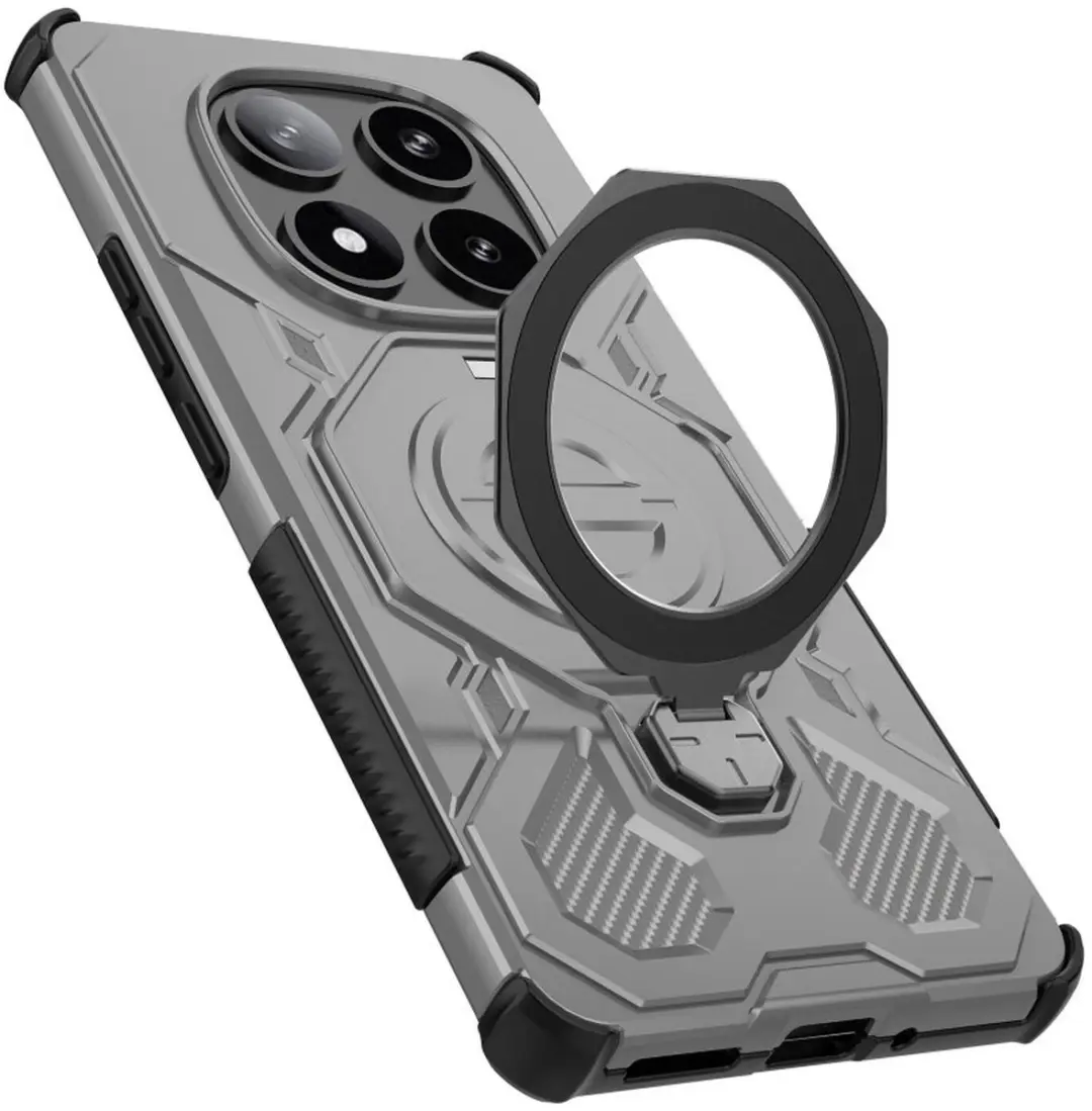 Selected Hoesje Xiaomi Redmi Note 14 Pro 5G - MagSafe Grijs - afbeelding 6 van 6