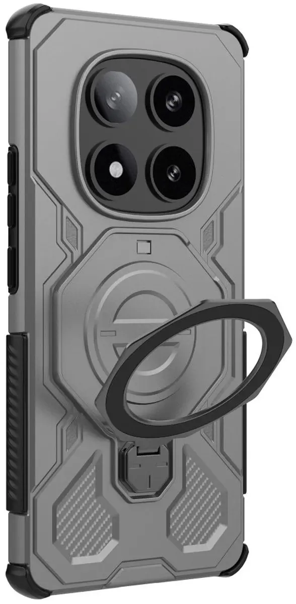 Selected Hoesje Xiaomi Redmi Note 14 Pro 5G - MagSafe Grijs